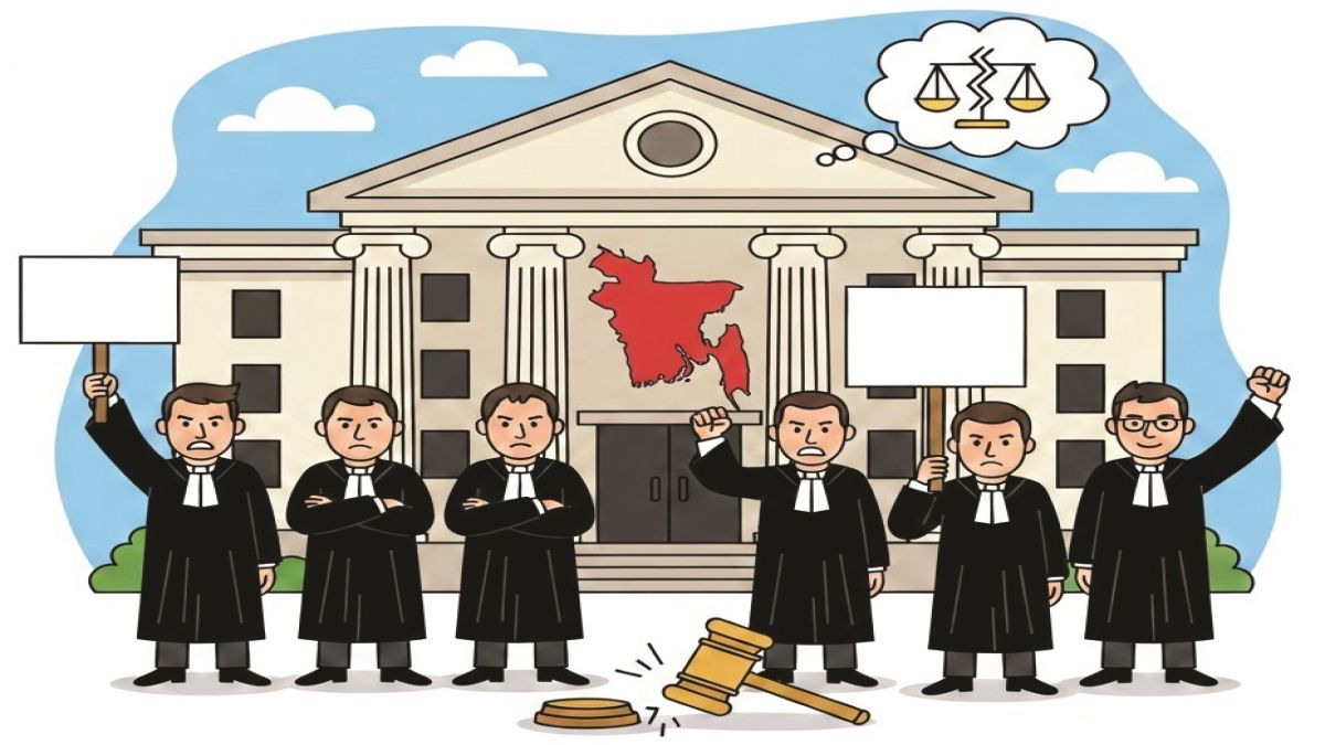 জামিন প্রশ্নে আইনজীবীদের আদালত বর্জন  আদৌ কি যুক্তিসঙ্গত?